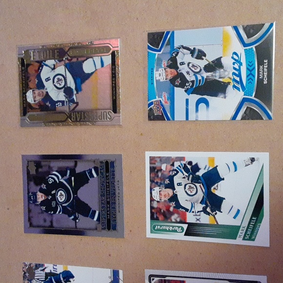 Mark Scheifele Winnipeg Jets NHL Hockey Cards & Sticker x 12 - Picture 11 of 16